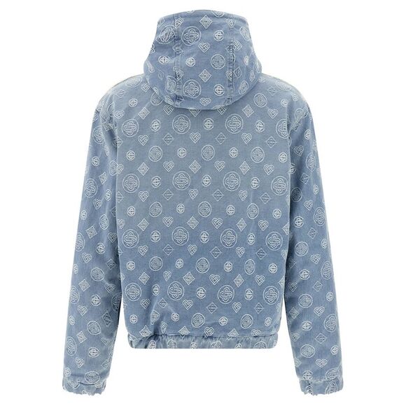 Casablanca Men Monogram Reversible Jacket - Picture 3 of 5